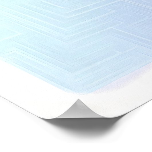 Breezy Luminous Labyrinth Wallpaper and Art Print (Hoek)