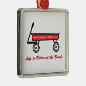 Breezy Point Little Red Wagon Ornament (Rechts)