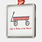 Breezy Point Little Red Wagon Ornament (Links)