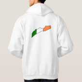 Breezy Point New York St. Patrick's day Hoodie (Achterkant)
