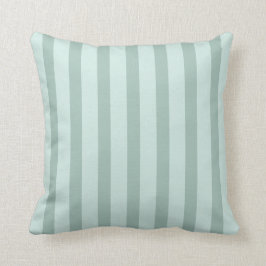 Breezy Stripes in Groen met Solid Back Kussen