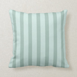 Breezy Stripes in  Groen met stevige rug  Kussen