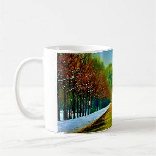 "Breezy Tree-voering Tuin Koffie Mok" Koffiemok