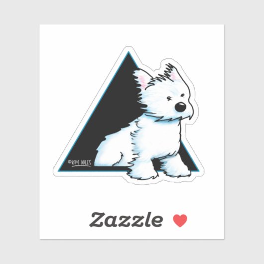 Breezy WESTIE Sticker (Vel)