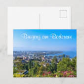 Bregenz am Bodensee Briefkaart (Voorkant / Achterkant)