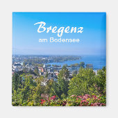 Bregenz am Bodensee in Austria Magnet (Voorkant)