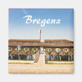 Bregenz bij het meer van de Constance in Austria S Magneet (Voorkant)