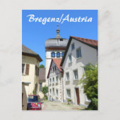 Bregenz in Oostenrijk Oude Stad Briefkaart (Voorkant)