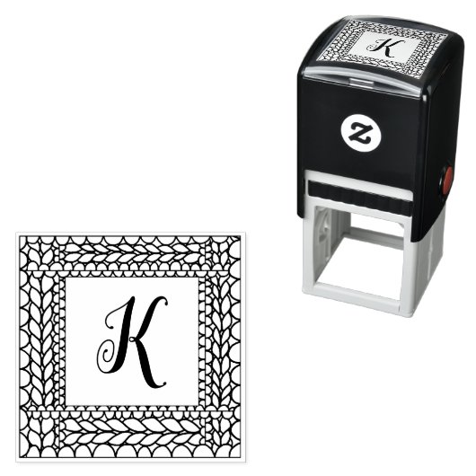 BREI AVEL 1,5" vierkante zelfinkende stempel + ini (In situ)