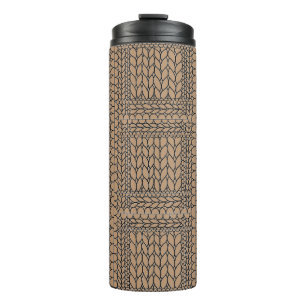 BREI AVERTS TAN Thermische Tumbler Thermosbeker