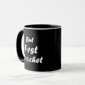 brei citaat Grappige Haken Mok (Voorkant links)