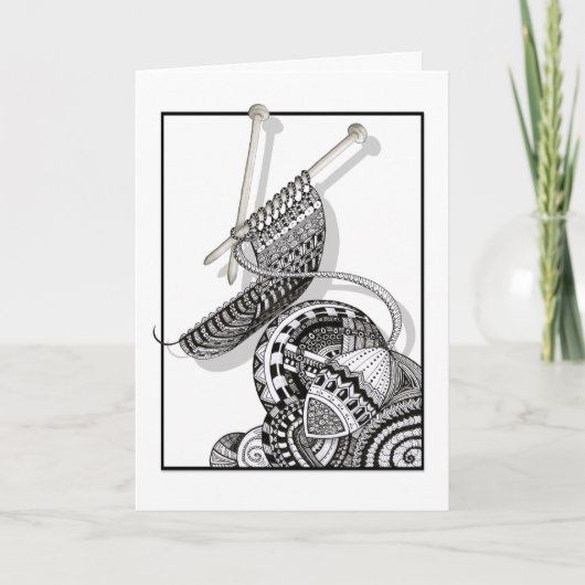 Brei Één Art. van de Krabbel Kaart (Voorkant)