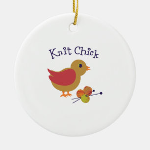 Brei Kuiken Keramisch Ornament