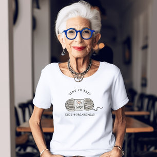 Brei Purl Repeat breisters Tri-Blend Shirt