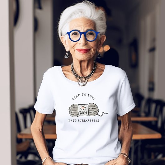 Brei Purl Repeat breisters Tri-Blend Shirt