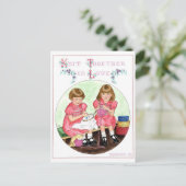 Brei samen in liefde Inspirerend Briefkaart (Staand voorkant)