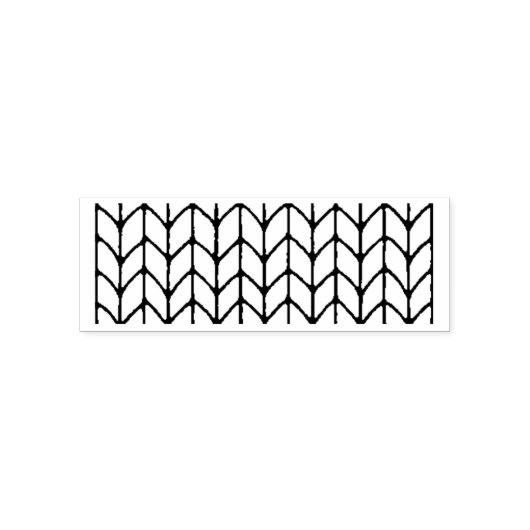 BREI STEEK Zelfinkende rubberen stempel (Design)