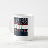 brei vrolijk kerstfeest koffiemok (Voorkant links)
