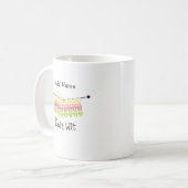 Brei Wijs! Keramiek Koffiemok (Voorkant links)