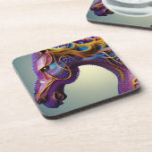 Breice Fracture Pareltjes Horse Head Bier Onderzetter (Linkerzijde)