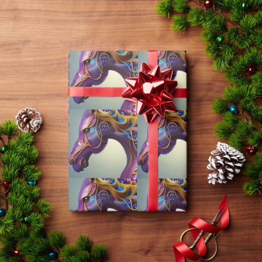 Breice Fracture Pareltjes Horse Head Cadeaupapier (Feestdagen Geschenken)