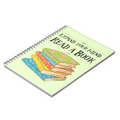 Breid je geest uit... lees een boek notitieboek (Linkerzijde)