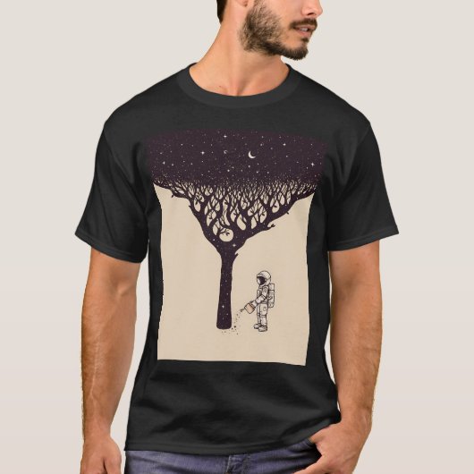 Breid je heelal uit t-shirt (Voorkant)
