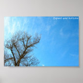 Breid uw horizon uit poster (Voorkant)