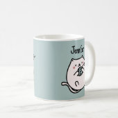 Breidende Kat Koffiemok (Voorkant rechts)