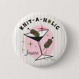 Breien-a-Holic Ronde Button 5,7 Cm