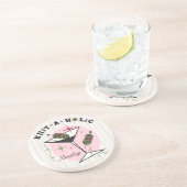 Breien-a-Holic Zandsteen Onderzetter (Zijkant)