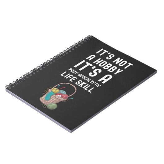 Breien Accessoires Geschenken Minimalistisch haken Notitieboek (Linkerzijde)