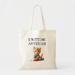 Breien Artesian Personaliseer Tekst Naam Pet Photo Tote Bag
