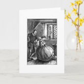 - Breien bij het raam, Kaart (Gele Bloem)