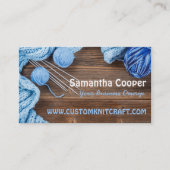 Breien/breien Garens Fotografie Visitekaartje (Voorkant)