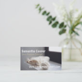 Breien/breien Garens Fotografie Visitekaartje (Staand voorkant)