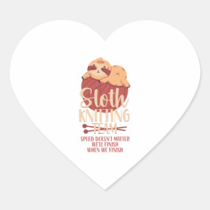 Breien breiluiaard hart sticker