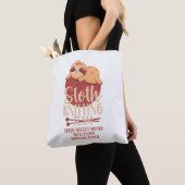 Breien breiluiaard tote bag (Dichtbij)