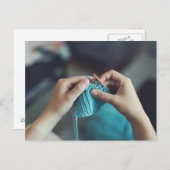 breien briefkaart (Voorkant / Achterkant)