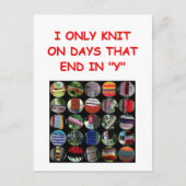 breien briefkaart (Voorkant)