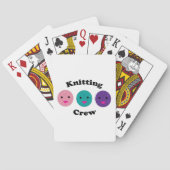Breien Crew Yarn Kawaii Grappig Pokerkaarten (Achterkant)