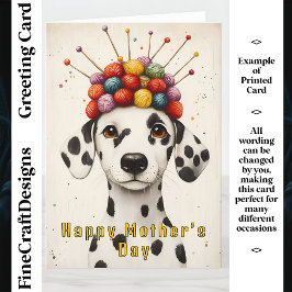 Breien Dalmatische Hond, Garen Pet CX8 Custom Moed Kaart