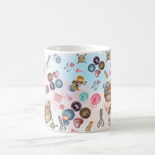 Breien en naaien van koffie Mok (Center)