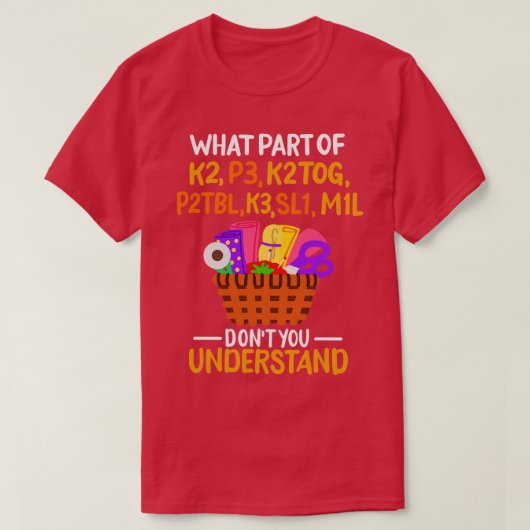 Breien Funny Breien Quotes 1 T-shirt (Design voorkant)