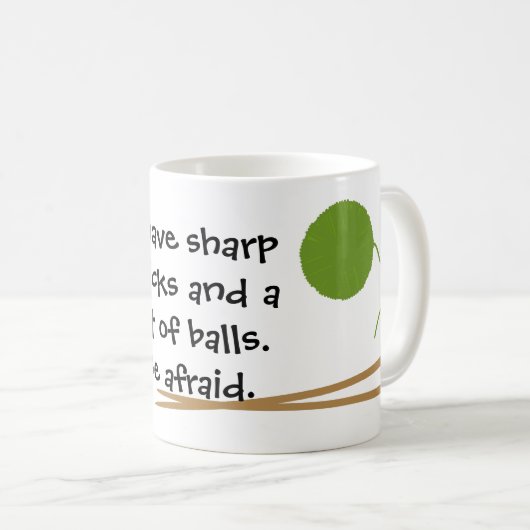 Breien Grappige Mok (Voorkant rechts)