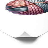 Breien haak ambachten Poster (Hoek)