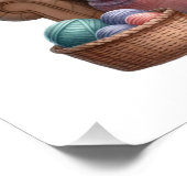 Breien haak ambachten Poster (Hoek)