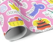 Breien Haakliefde Cadeaupapier (Rol Hoek)