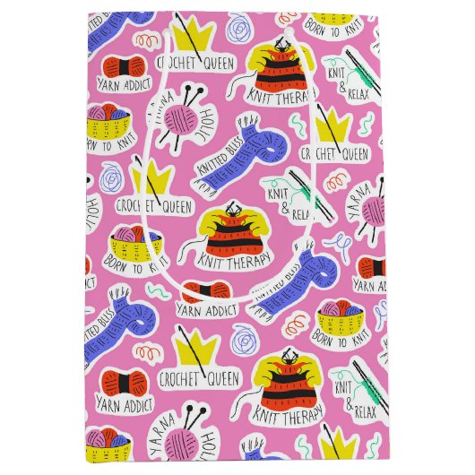 Breien Haakliefde Medium Cadeauzakje (Voorkant)