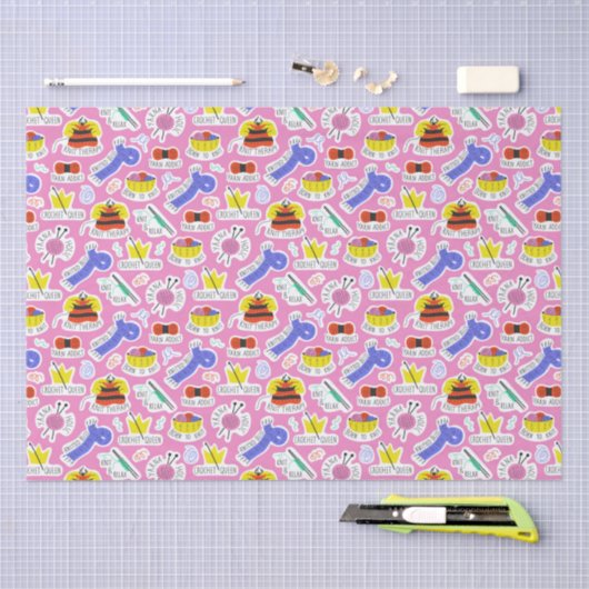 Breien Haakliefde Tissuepapier (Craft)